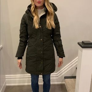 NORTH FACE women’s XS waterproof down parka